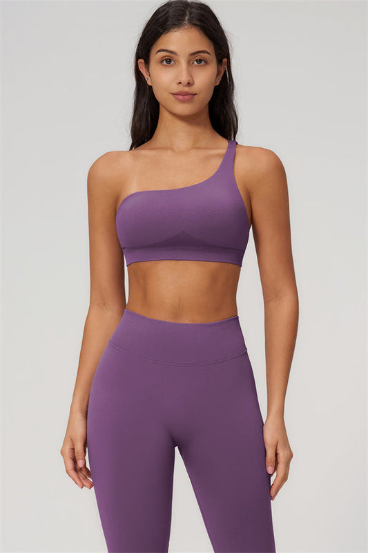 The Empower One-Shoulder Sports Bra Leggings 2-Piece Set