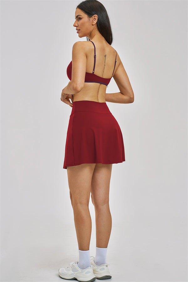 The Seraphine Sports Bra Skirt 2-Piece Set