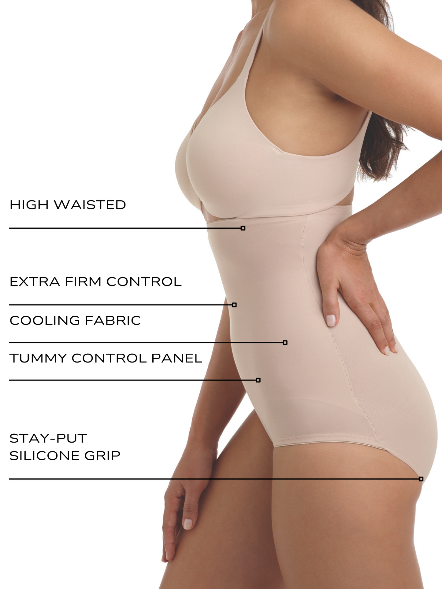 Cooling High-Waist Shaping Brief