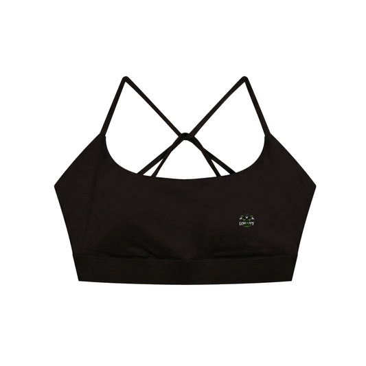 Loki & Ivy Strappy Criss Cross Yoga Sports Bra