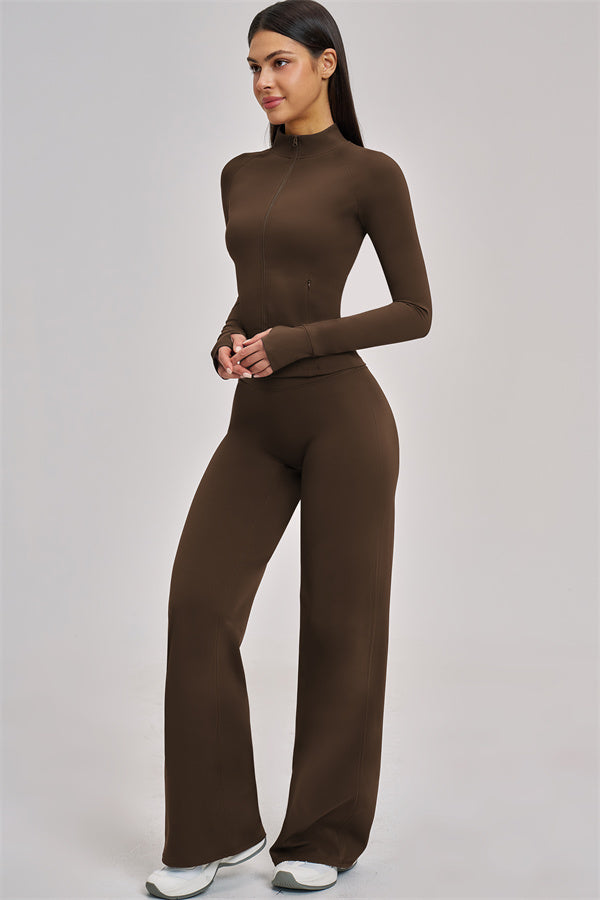 The Swoon Jacket Flared Leggings 2-Piece Set