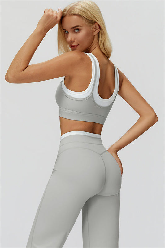 The Canyon Sports Bra Flared Leggings 2-Piece Set