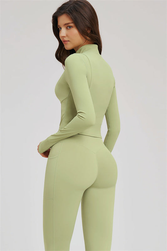 The Sizzle Zip Jacket Leggings 2-Piece Set