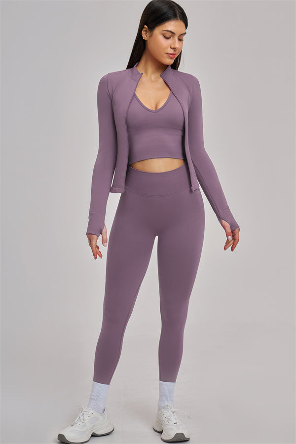 The Vision Jacket Tank Top Leggings 3-Piece Set