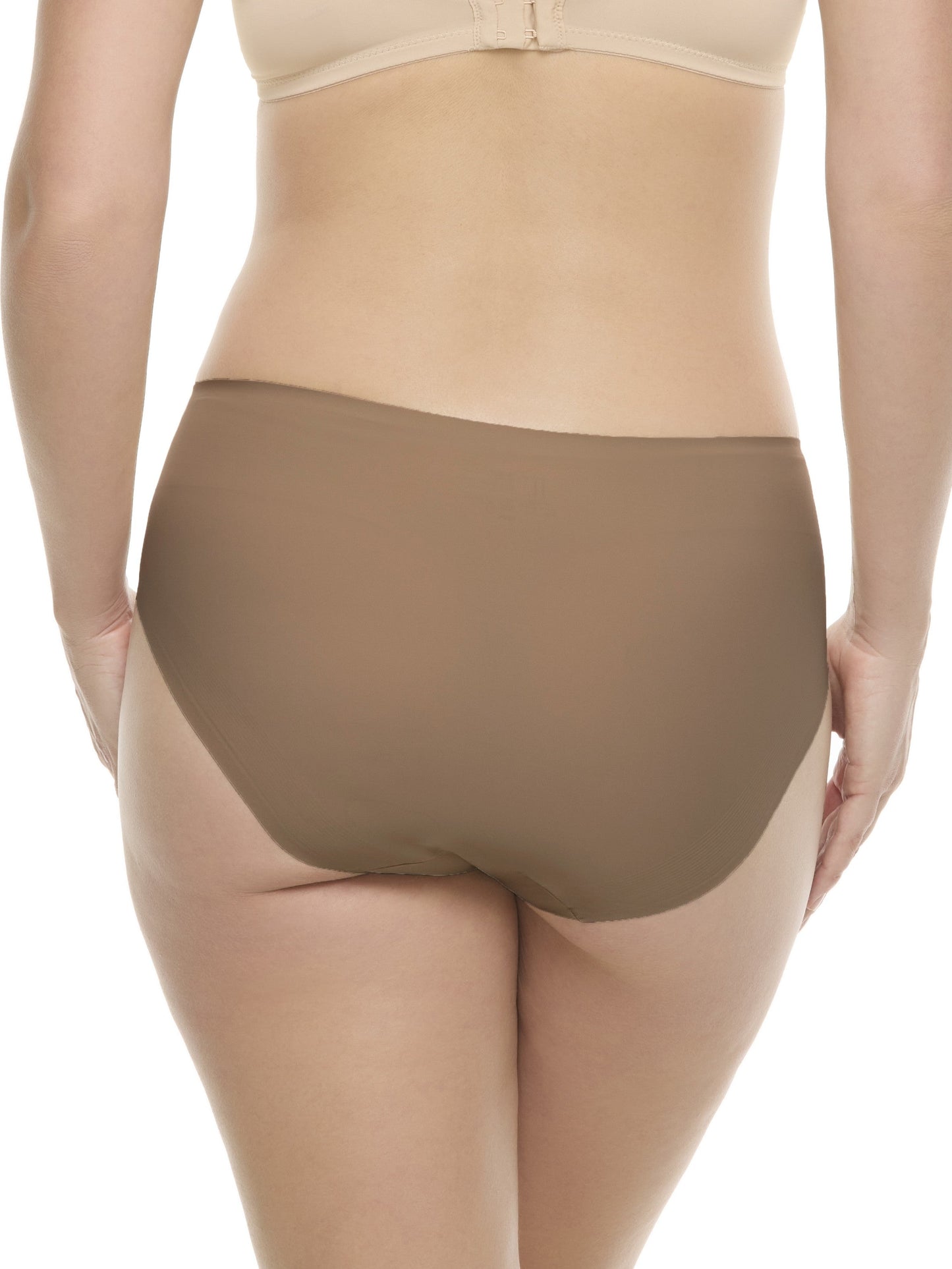 Contemporary Microfiber High-Cut Brief