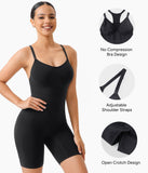 Women’s Seamless Bodysuit Shapewear – Racerback Full Body Shaper with Tummy Control & Butt Lifter
