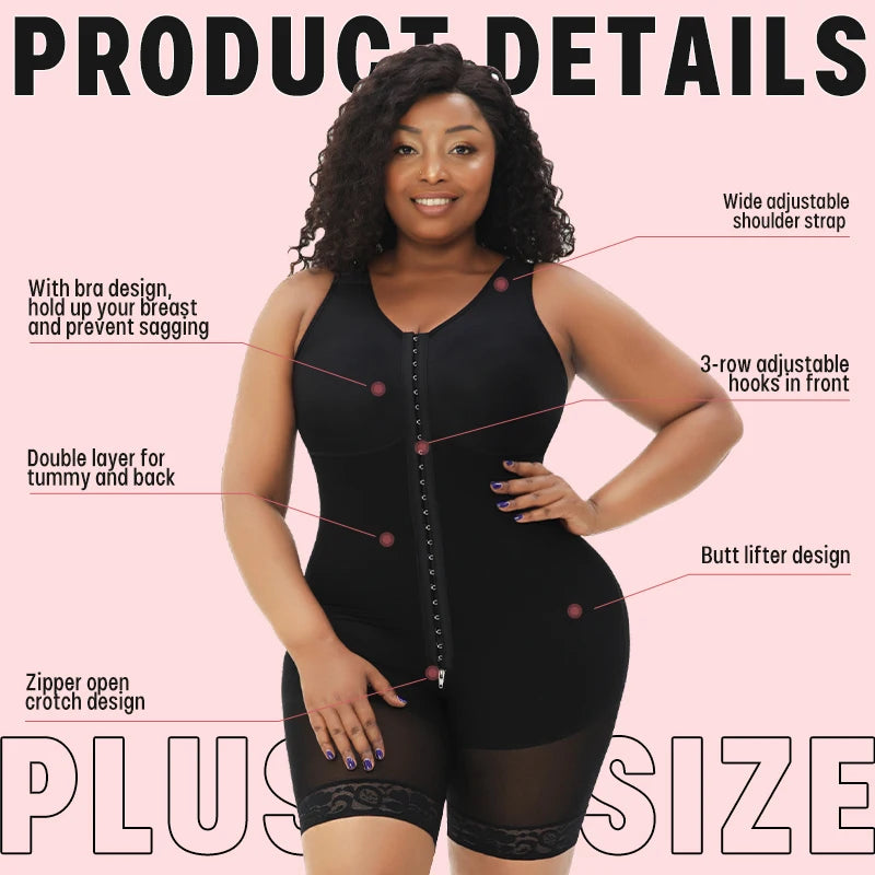 Ladies Plus Size Butt Lifting Compression Body Shaper – Larrycard