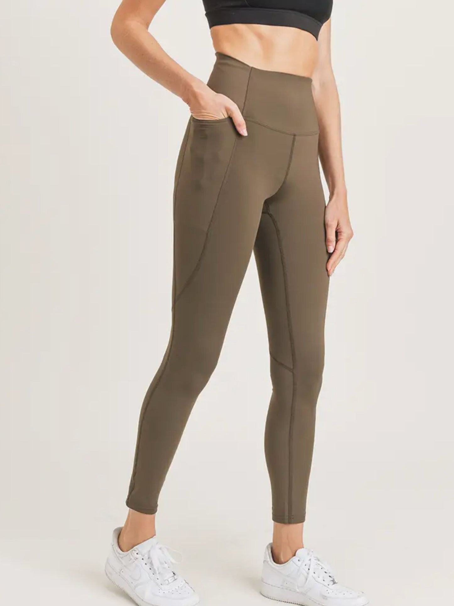 Warpony Olive Waist Shaper High Waist Leggings