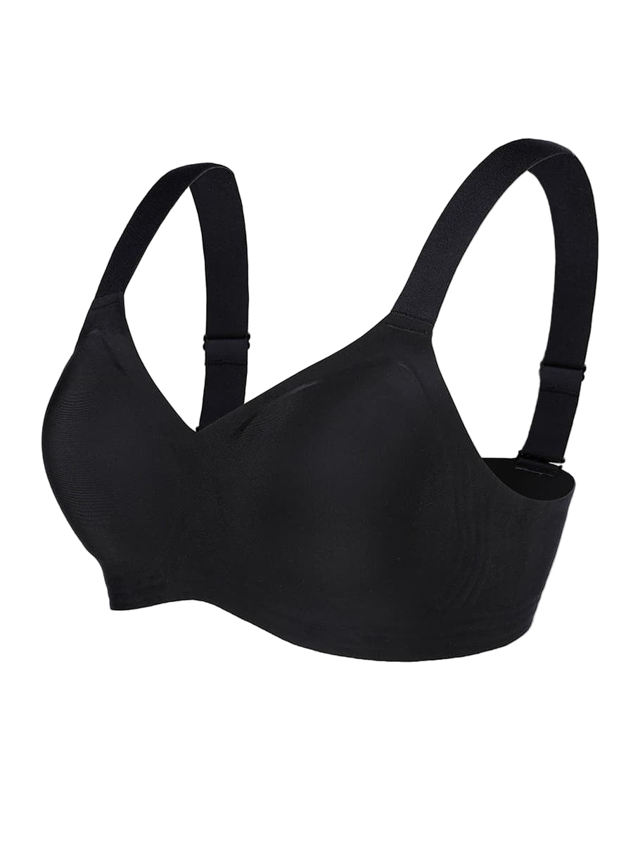 Seamless Shapewear Bra with Removable Pads & Instant Shaping Support