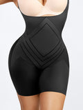 Seamless Liquid Spandex Shaping Bodysuit with Adjustable Straps & 3D Butt Lift