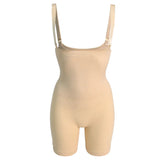 Seamless Shapewear Shorts – Tummy Control with Detachable Shoulder Straps