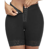 Colombian Girdle Shorts – Tummy Control Butt Lifter with Front Hooks
