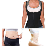 Firm Control Sleeveless Waist Trainer Bodysuit – Sweat-Wicking & Slim Fit