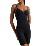 Seamless Sculpt Mid-Thigh Bodysuit – Compression Shapewear with Butt Lift