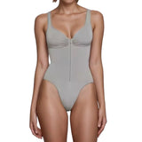 Plus Size Seamless Shapewear Bodysuit – Women’s Tummy Control Daily Slimming