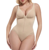 Plus Size Seamless Shapewear Bodysuit – Women’s Tummy Control Daily Slimming