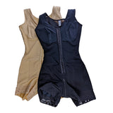 High Compression Full Body Shaper with Bust Support – Postpartum Slimming Fajas Colombianas