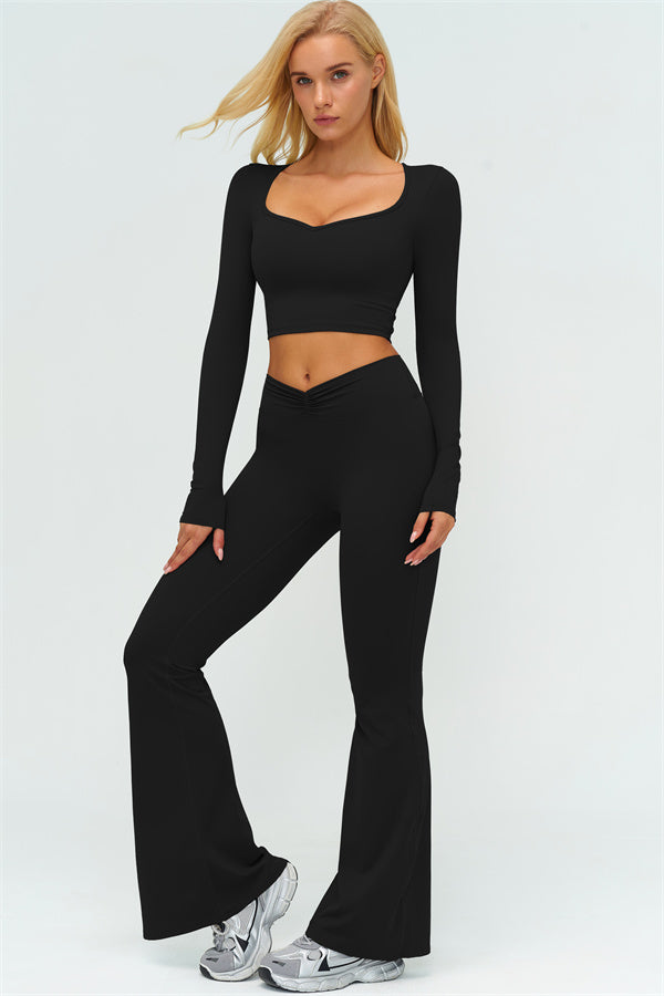The Lushness Flared Leggings