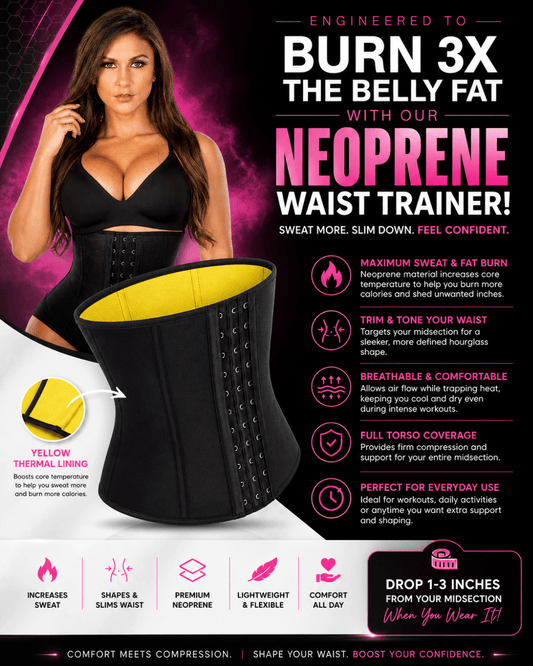 #1 Rated For HIIT. Neoprene, Burn the Belly Fat!
