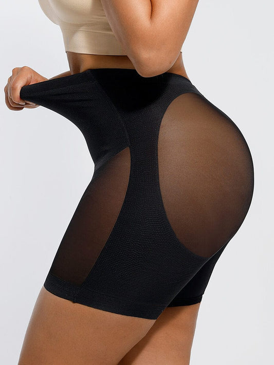 Low-Waist Mesh Tummy Control Butt-Lifting Shapewear