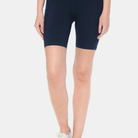 High Waist Active Shorts