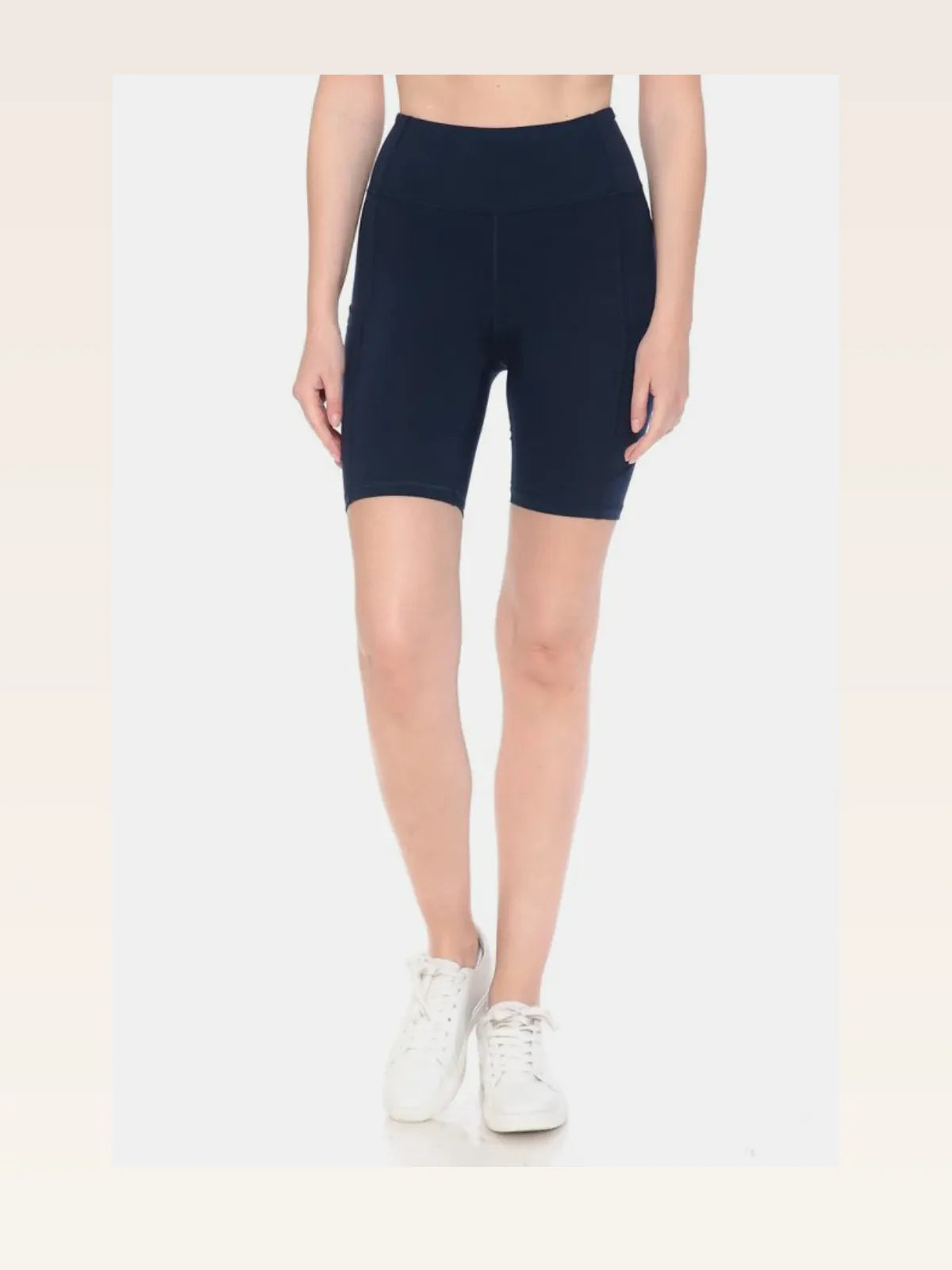 High Waist Active Shorts