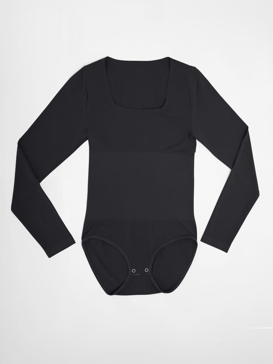 Butter-Soft Scoop-Neck Tummy Control Bodysuit