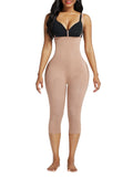 Women Plus Size Full Body Shaper With Open Crotch Smooth Silhouette