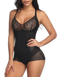 Wholesale Womens Tummy Control Body Shaper Lace Bodysuit