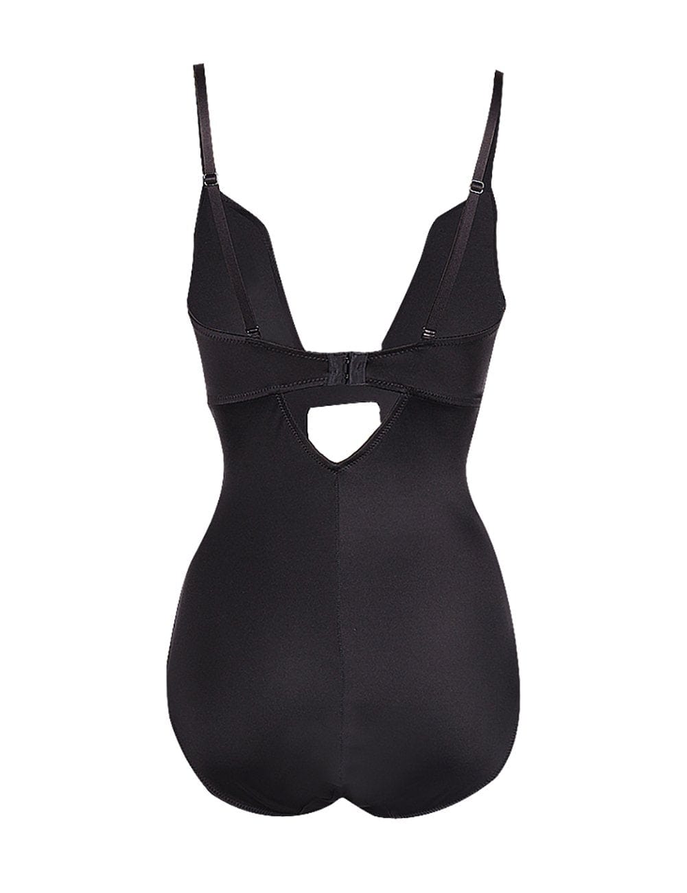 Front U-Style Tummy Control Shapewear Bodysuit