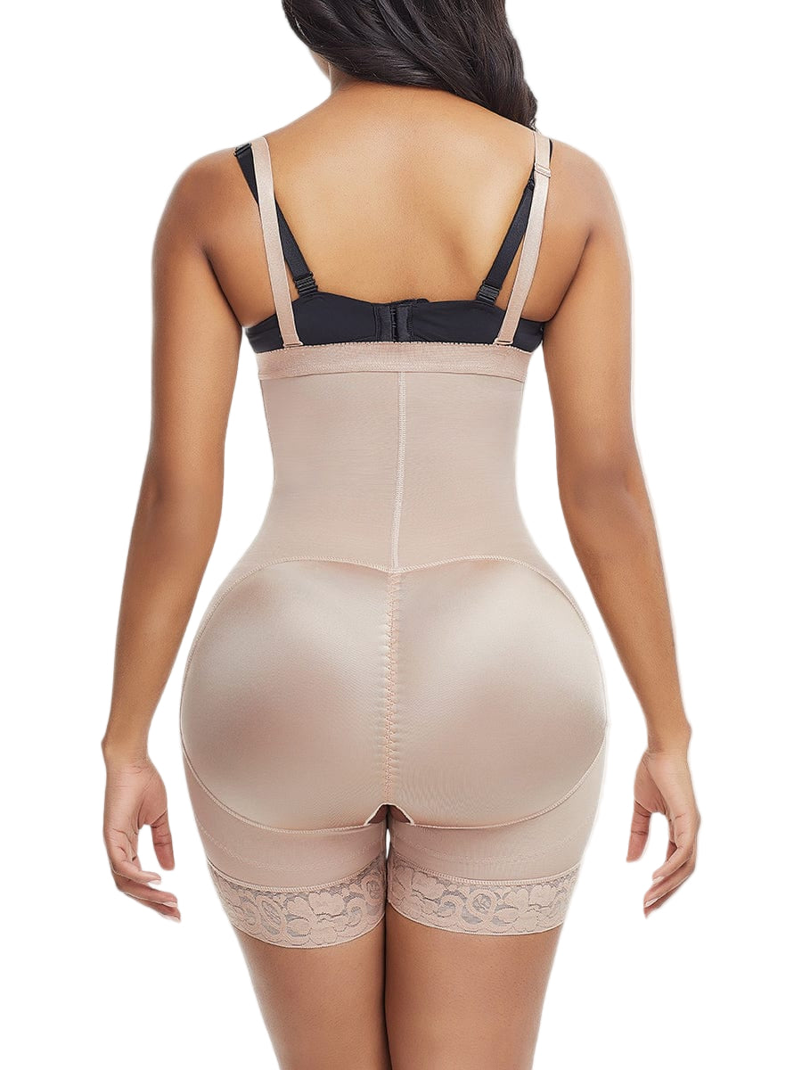 Wholesale Big Size Full Body Shaper Post-surgical Buttock Lifter Detachable Straps