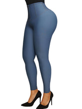 Wholesale Mid-rise Faux Denim High-Rise Trousers Corset Waist