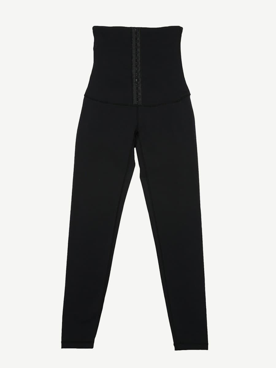 Hook-Closure Waist Trainer Shaping Leggings
