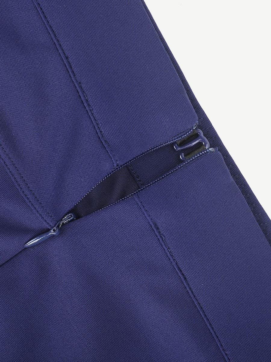 Waist-Trimming Straight-Leg Pants with Built-In Shaping Shorts