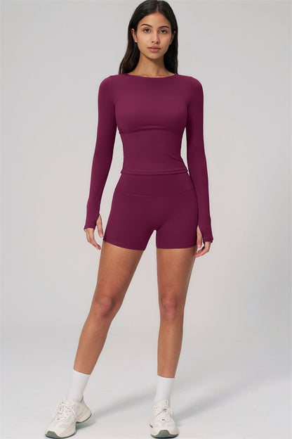 The Rapture Long Sleeve T-shirt Shorts 2-Piece Set