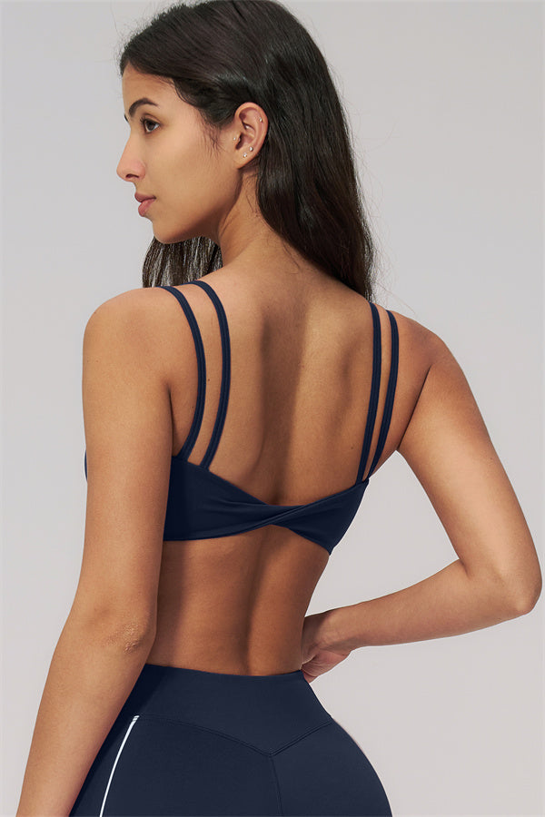 The Clarity Dual Strap Sports Bra Shorts 2-Piece Set