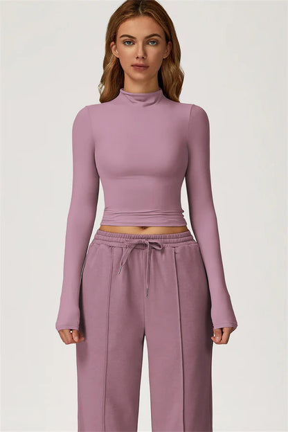 The Motion Crop Top Sweatpants 2-Piece Set