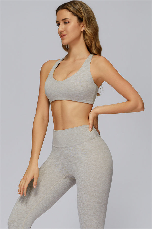 The Radiance Racerback Sports Bra Leggings 2-Piece Set
