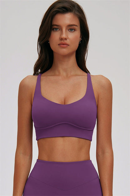 The Kinetic Cross Back Sports Bra
