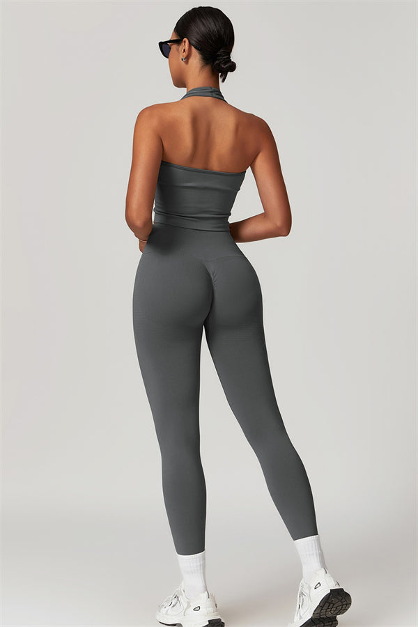 The Delight Halter Top Leggings 2-Piece Set