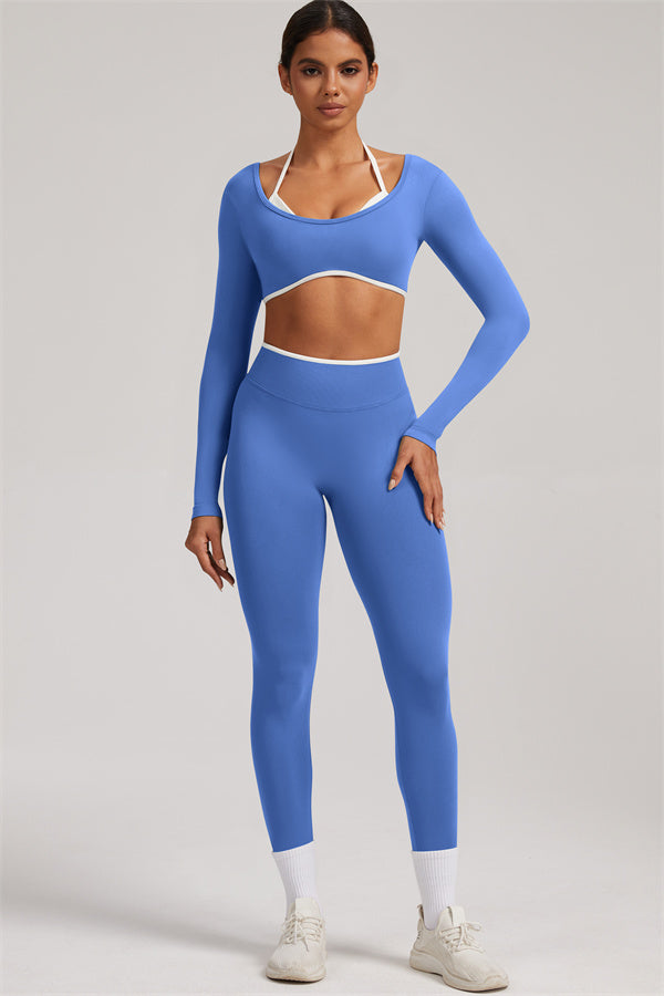 The Elevate New Long Sleeve Crop top