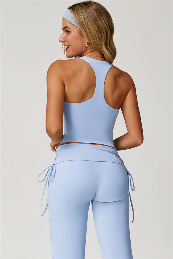 The Echo Tank Top Flared Leggings 2-Piece Set