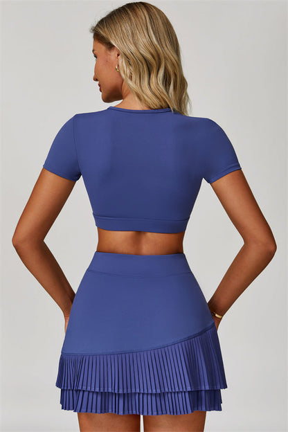 The Lavish Cut-out Crop Top