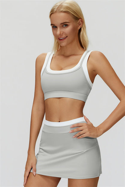 The Canyon Sports Bra Skirt 2-Piece Set