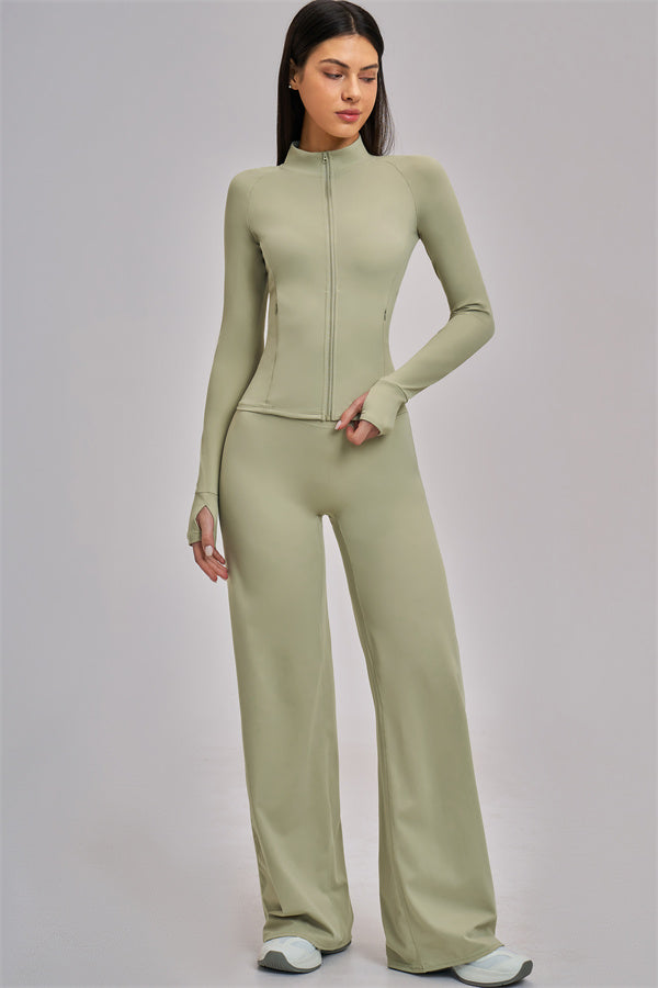 The Swoon Jacket Flared Leggings 2-Piece Set