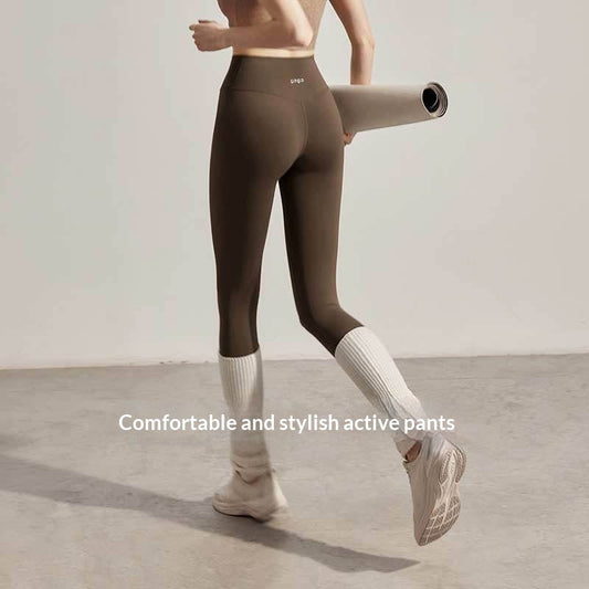Women's Athletic High-waisted Tummy-control And Butt-lifting Base Leggings