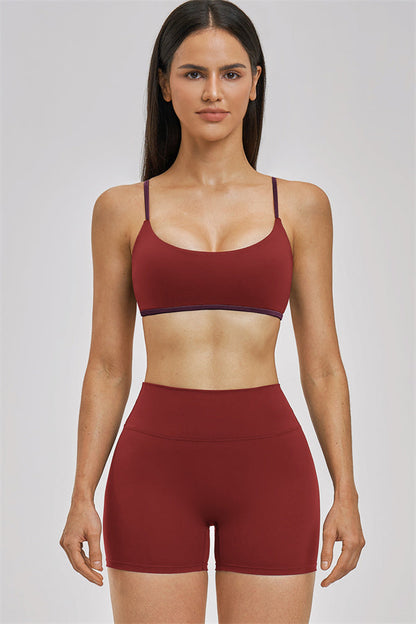 The Seraphine Sports Bra Shorts 2-Piece Set