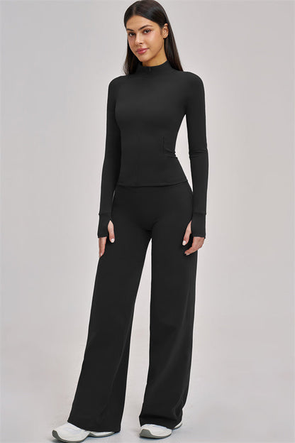 The Swoon Jacket Flared Leggings 2-Piece Set