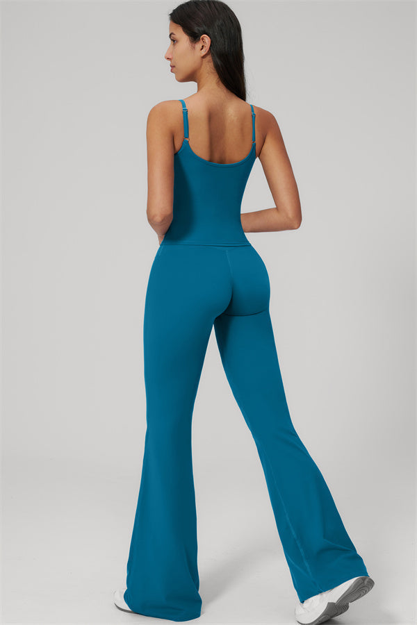 The Rapture Tank Top Flared Leggings 2-Piece Set