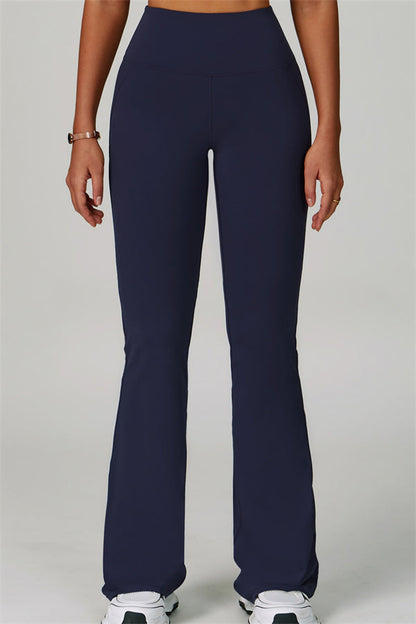 The Bold Cross Back Sports Bra Flared Leggings 2-Piece Set